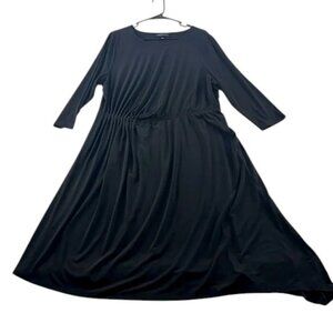 Lane Bryant Dress Black Dress Midi Women's Size 18/20